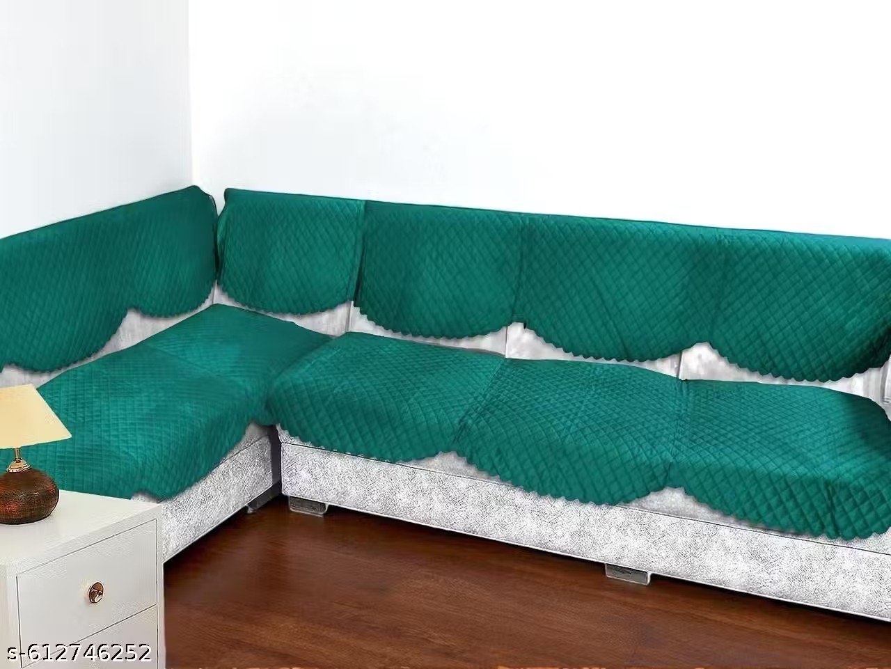 quilted sofa  cover image 2