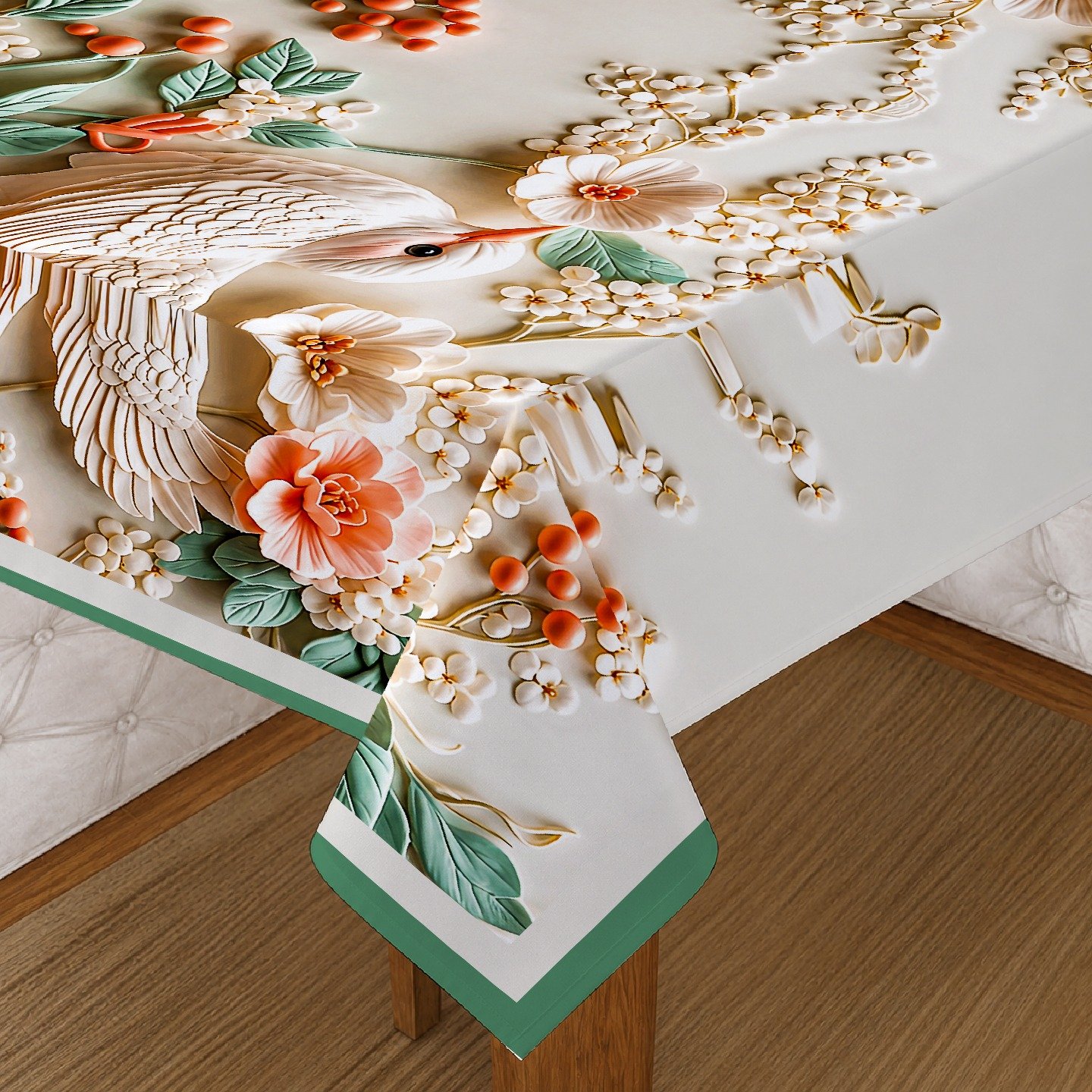 table cover birds image 2