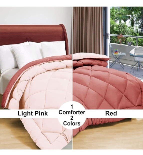 comforter Red & light pink image 1