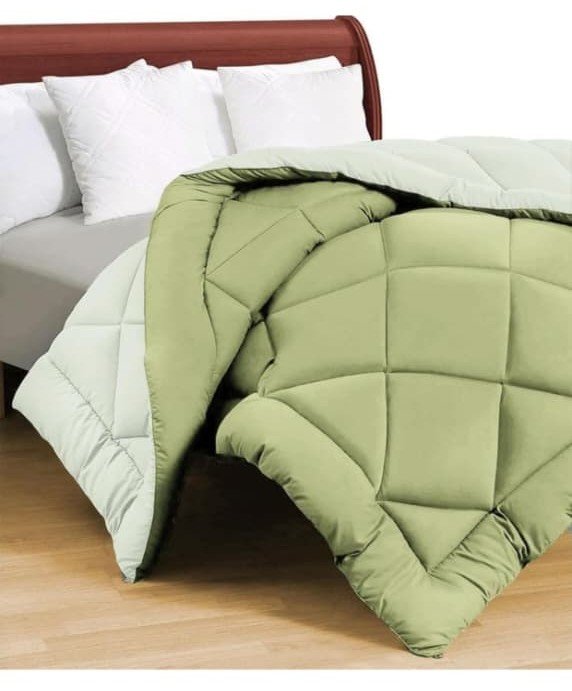 comforter light green & green image 2