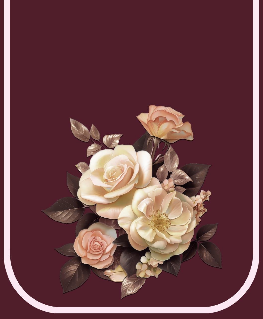 Sofa cover Pink color Roses image 3