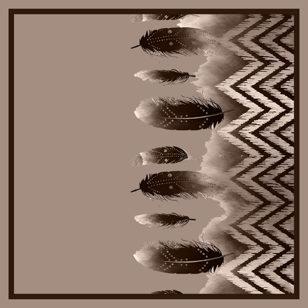 cusion cover design  bohemian-style chevron image 1