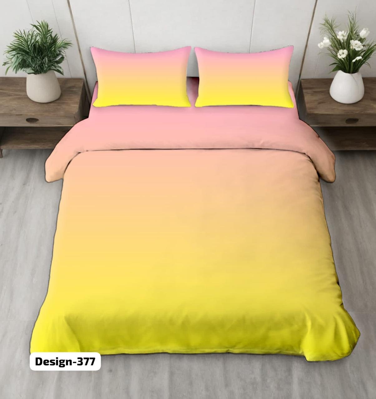 Gradient color bedsheet image 1