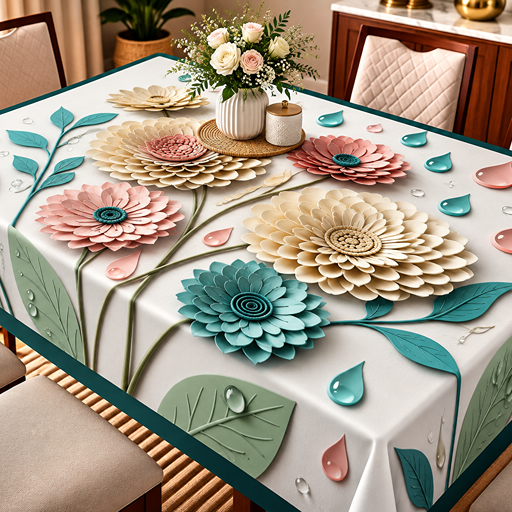 Table cover design sunflowers image 2