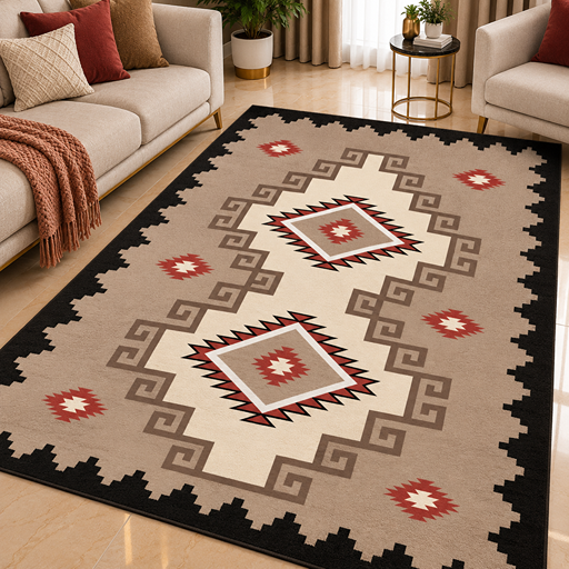 7D carpet -  traditional kilim rug pattern - 2 image 2