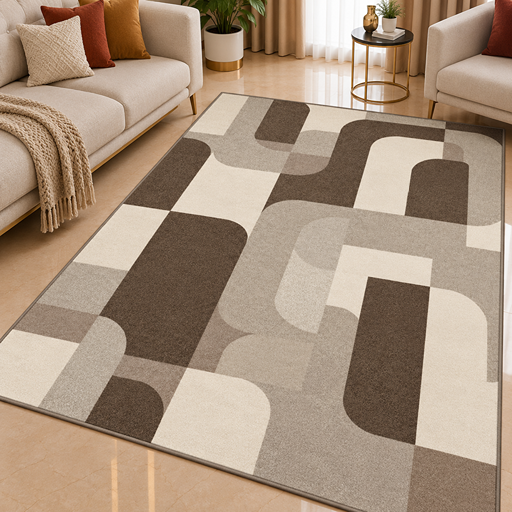 7D carpet - Modern Abstract Geometric image 2