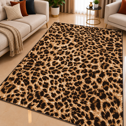 7D carpet velvet brown image 2