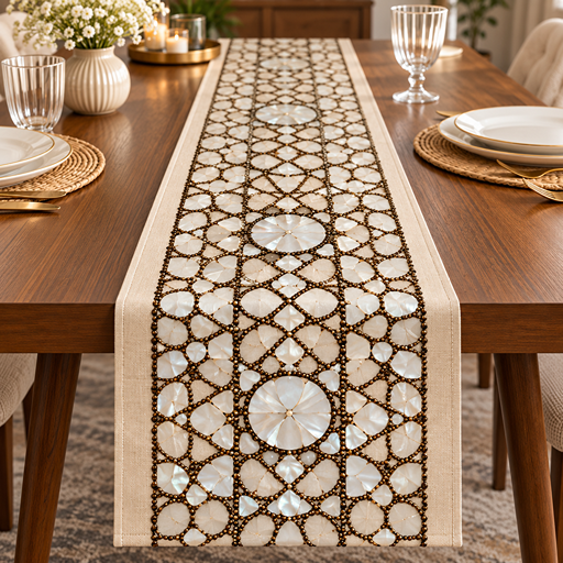 runner mat design 3D Geometric Jali Pattern image 2