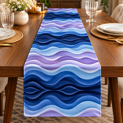 Runner mat Design Nature Inspired Layered image 2