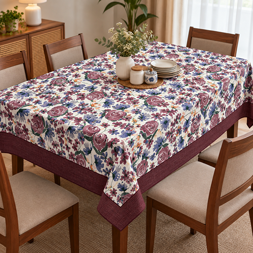 cotton table cover design  Casableu Belgium image 1