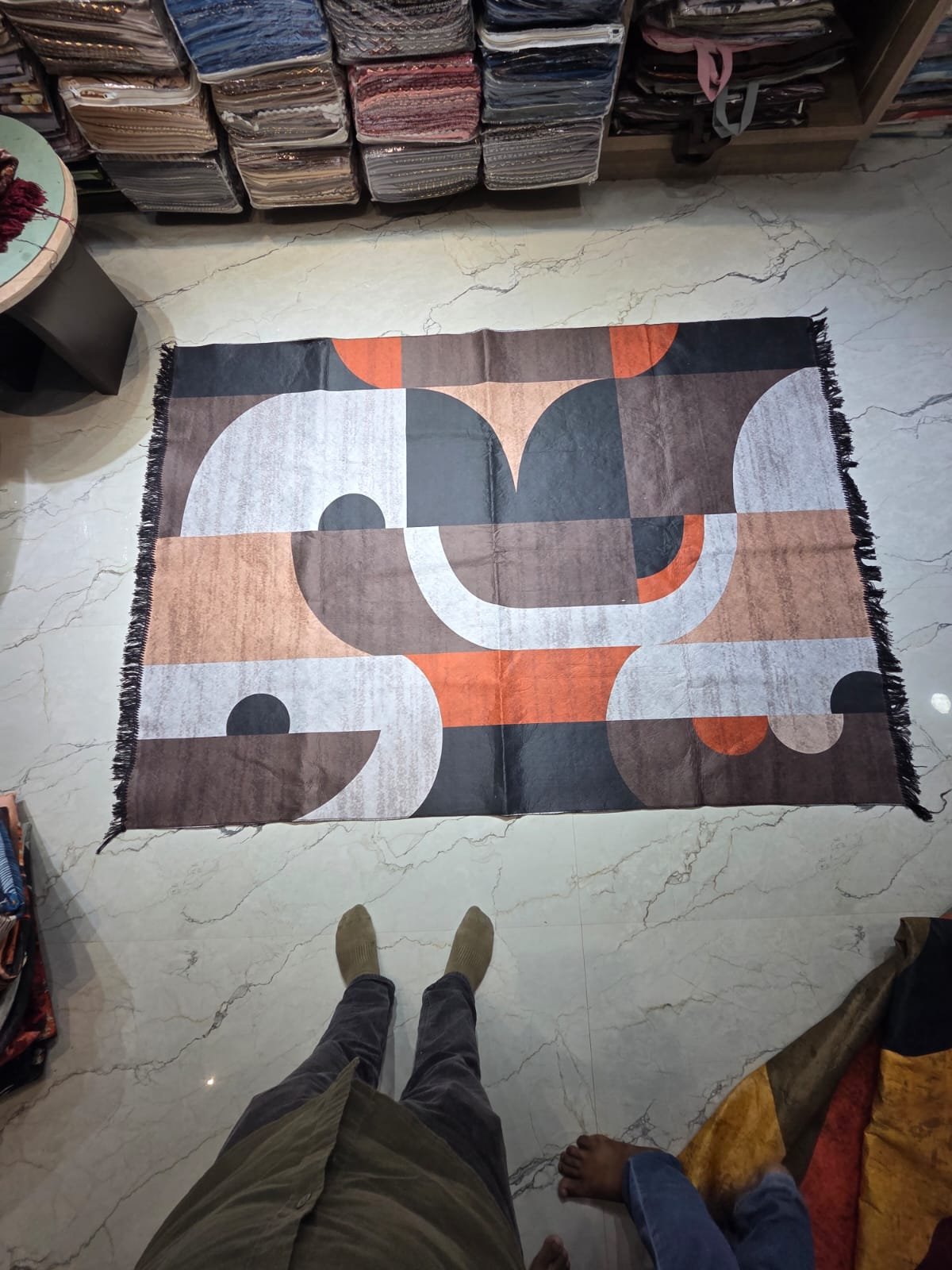 7D carpet design  Abstract Geometric image 2