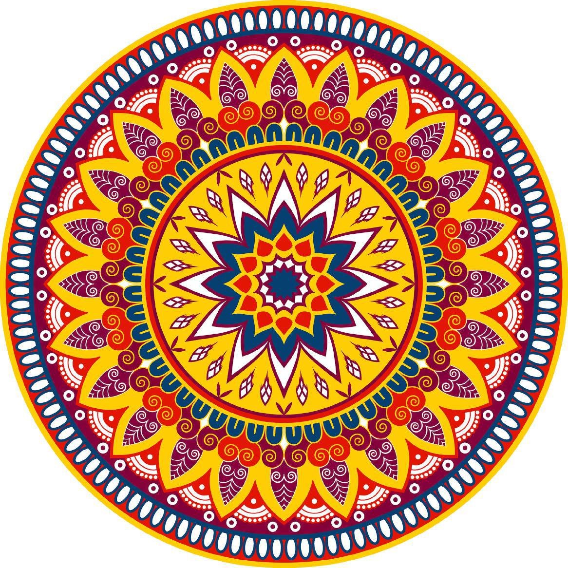 7D carpet design Mandala design image 1