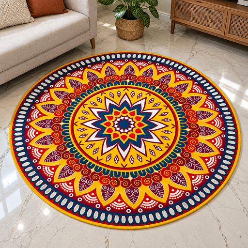 7D carpet design Mandala design image 2