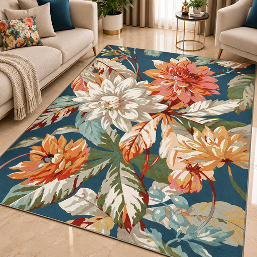 7D carpet - Dahlia & Rosehip