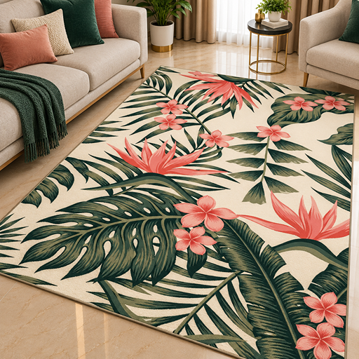 7D carpet - Tropical Seamless Pattern