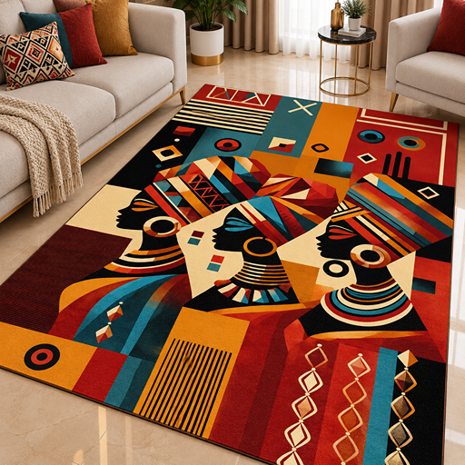 7D carpet - Bold African Heritage