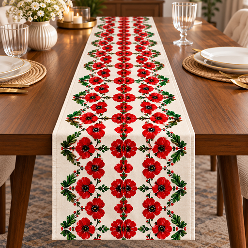 Runner mat design Red Velvet