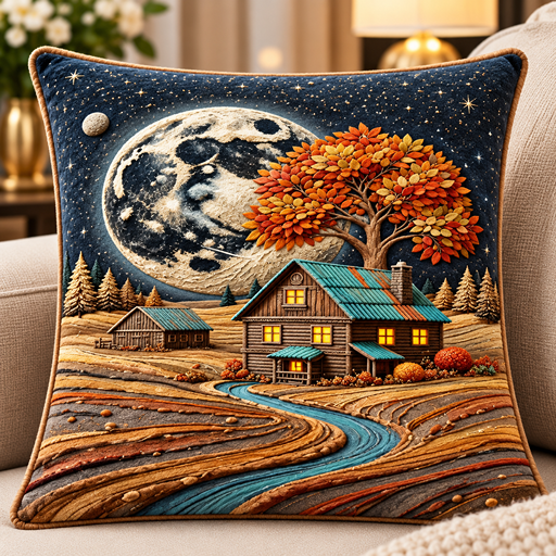 cusion cover design village home