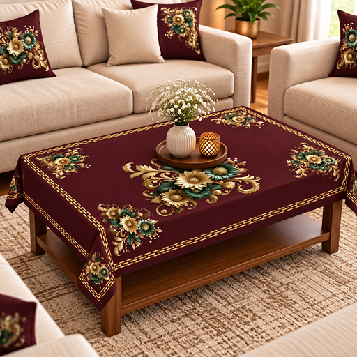 Table cover  ivaza Velvet Printed