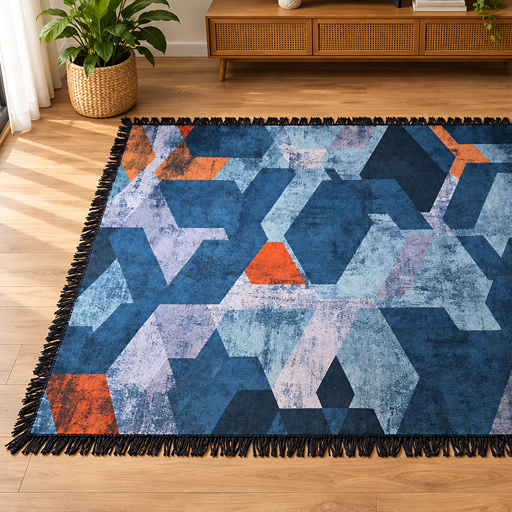 7D carpet design geometric design 2
